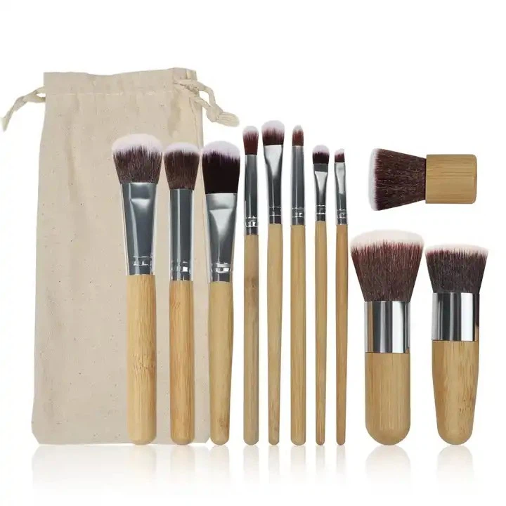 Women Beautiful bamboo face brush